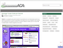 Tablet Screenshot of descargaloaca.com